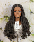 The "Glam" Choice: "Midnight Wave" – 26" HD Lace Frontal Loose Wave Human Hair Wig